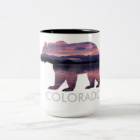 Colorado Native Bear | Sunset | Large Mug