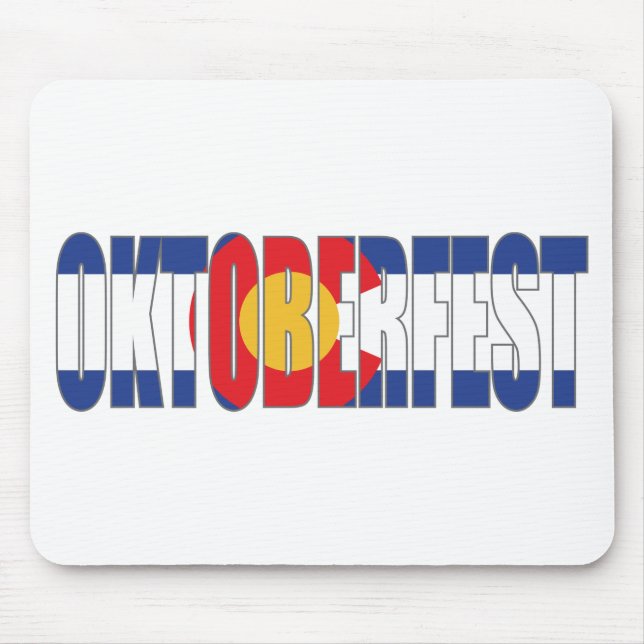 Colorado Oktoberfest Mouse Pad (Front)
