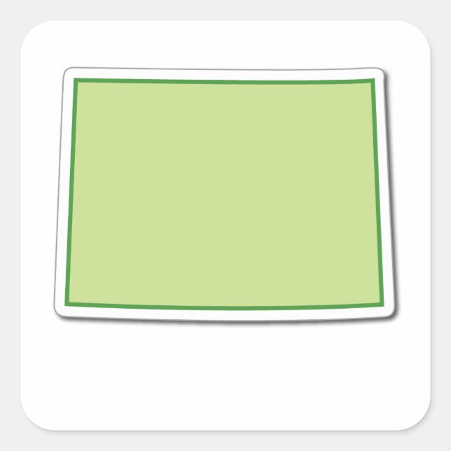 Colorado Outline Sticker (Front)