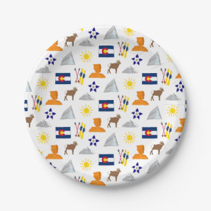 Colorado Paper Plate