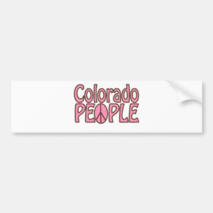 Colorado People Bumper Sticker