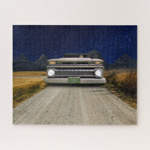 Colorado Pickup Truck Skull Toasted Autos Jigsaw Puzzle