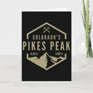 Colorado Pikes Peak Card