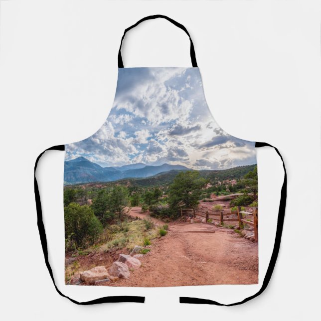 Colorado Pikes Peak Evening Hike Apron (Front)