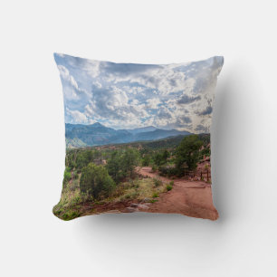 Colorado Pikes Peak Evening Hike Cushion
