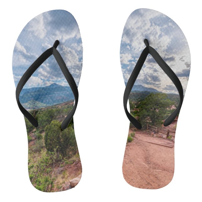 Colorado Pikes Peak Evening Hike Thongs (Footbed)