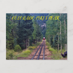 Colorado Pikes Peak POST CARD