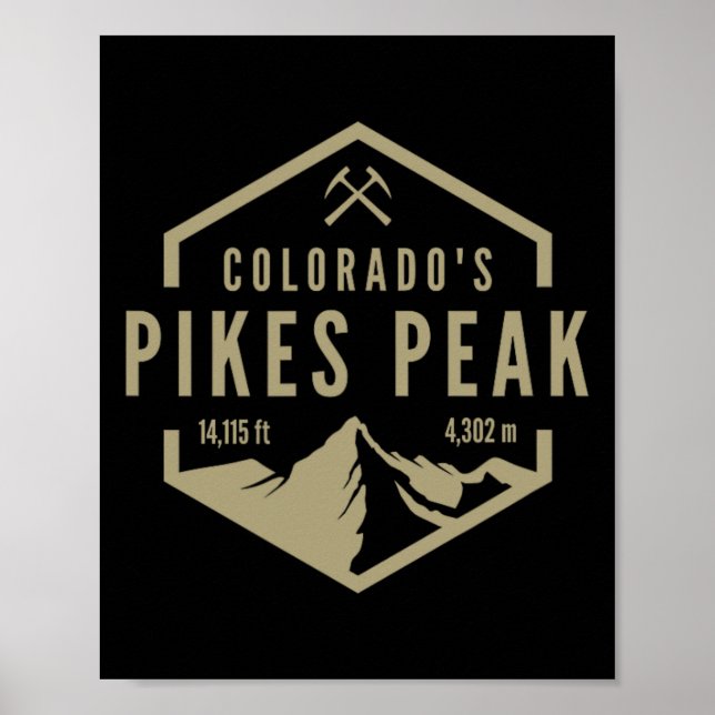 Colorado Pikes Peak  Poster (Front)