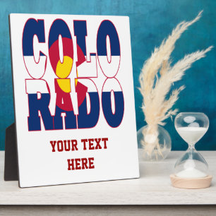 Colorado Plaque