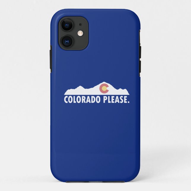 Colorado Please Case-Mate iPhone Case (Back)