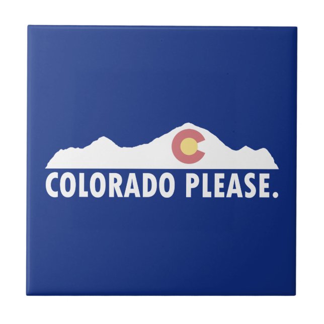 Colorado Please Ceramic Tile (Front)