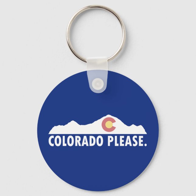 Colorado Please Key Ring (Front)