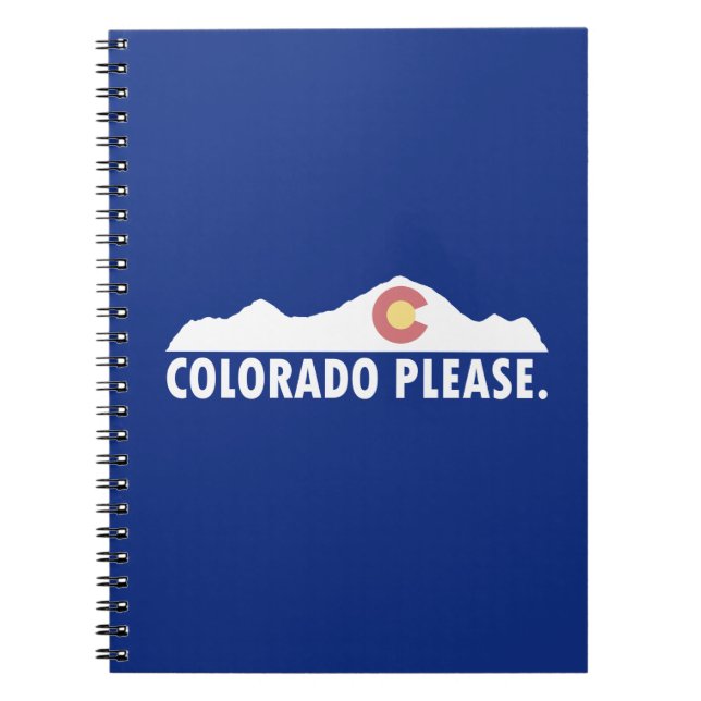 Colorado Please Notebook (Front)