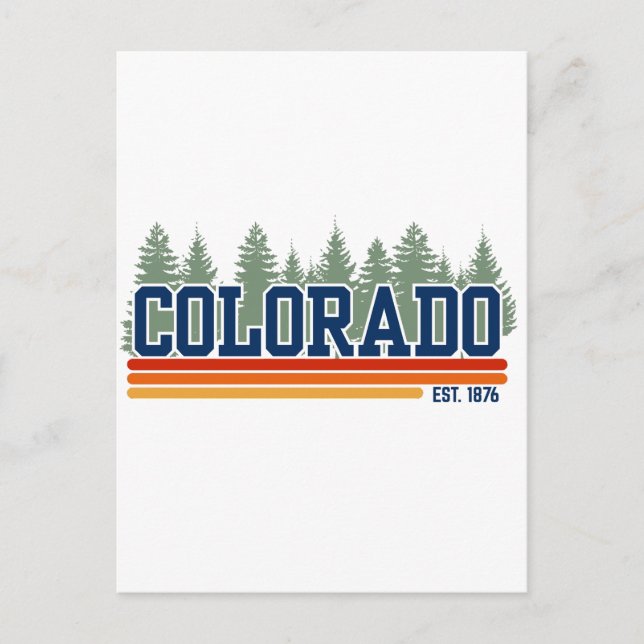 COLORADO POSTCARD (Front)