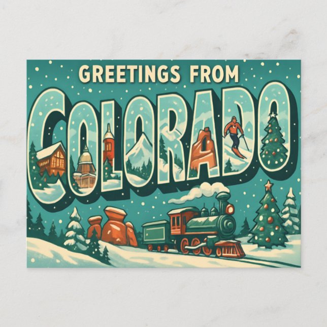 COLORADO Postcard (Front)
