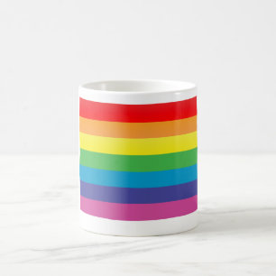 colorado pride. striped. coffee mug