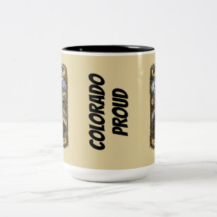 COLORADO PROUD Two-Tone COFFEE MUG