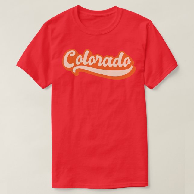 Colorado Retro 1 T-Shirt (Design Front)