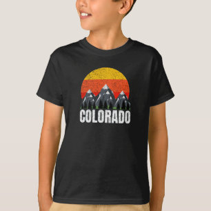 COLORADO RETRO SUN MOUNTAINS T-Shirt