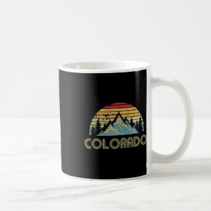 Colorado - Retro Vintage Mountains Nature Hiking Coffee Mug
