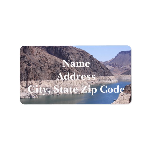 Colorado River Address Labels (Front)