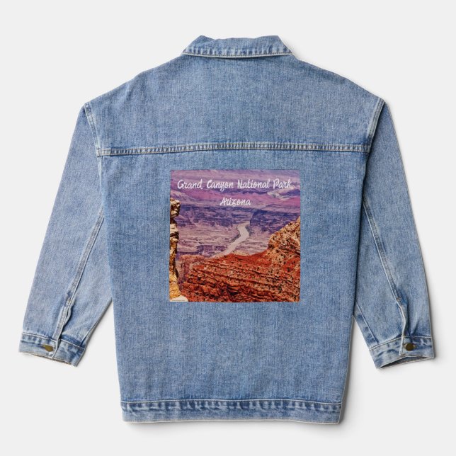 Colorado River Denim Jacket (Back)
