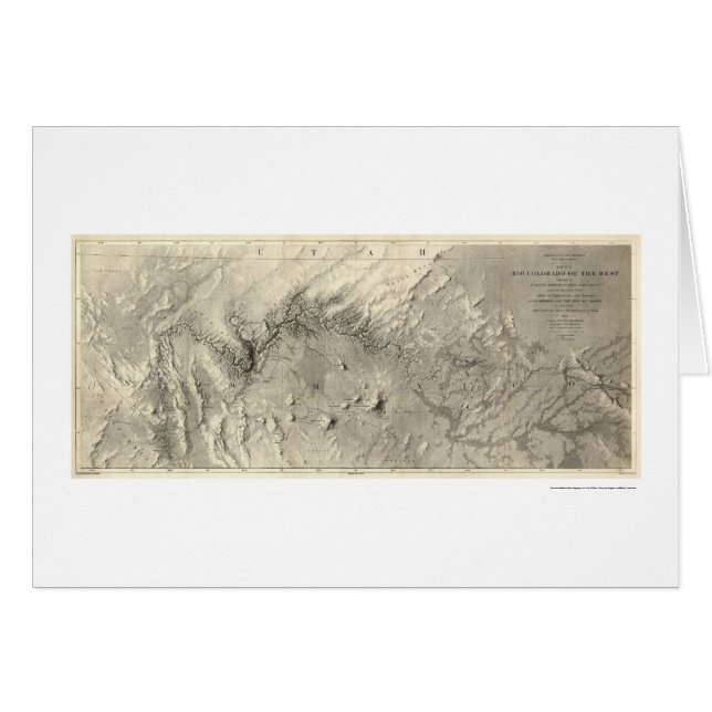 Colorado River Map 1858 (Front Horizontal)