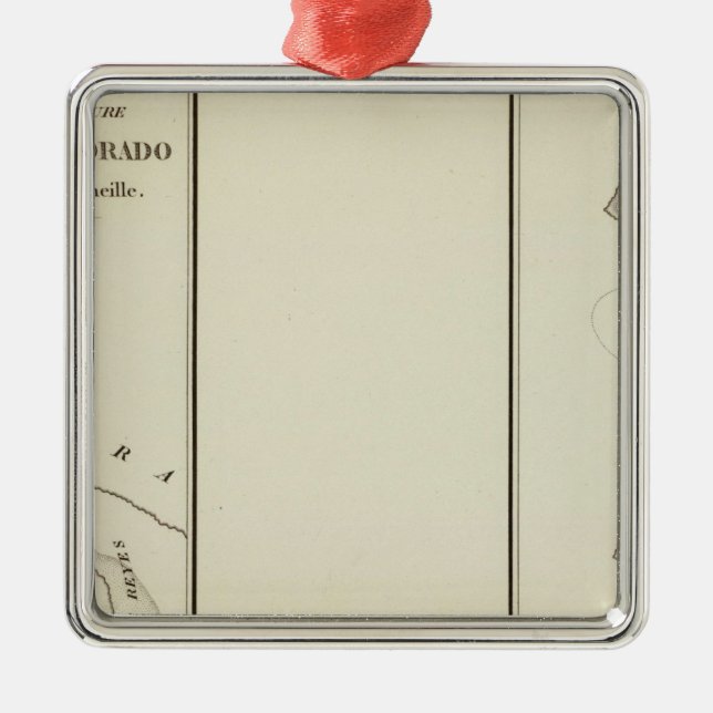 Colorado River Metal Tree Decoration (Front)