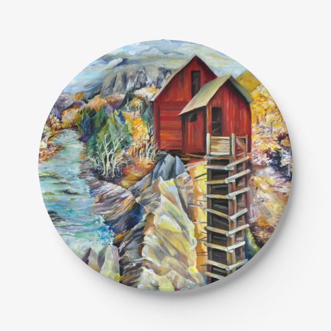 Colorado River Paper Plate (Front)