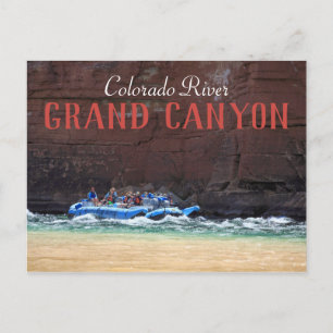 Colorado River Rafters Postcard