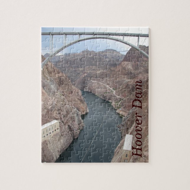 Colorado River Under Hoover Dam Jigsaw Puzzle (Vertical)