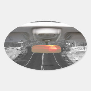 Colorado Road Trip Oval Sticker