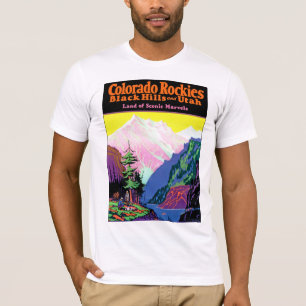 Colorado Rockies ~ Black Hills and Utah T-Shirt