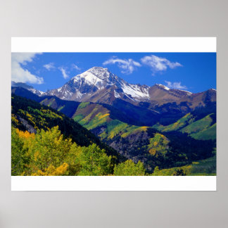 Colorado Rockies in the Fall Poster