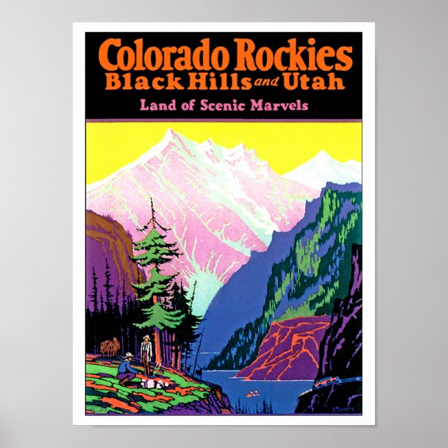 Colorado Rockies Poster (Front)