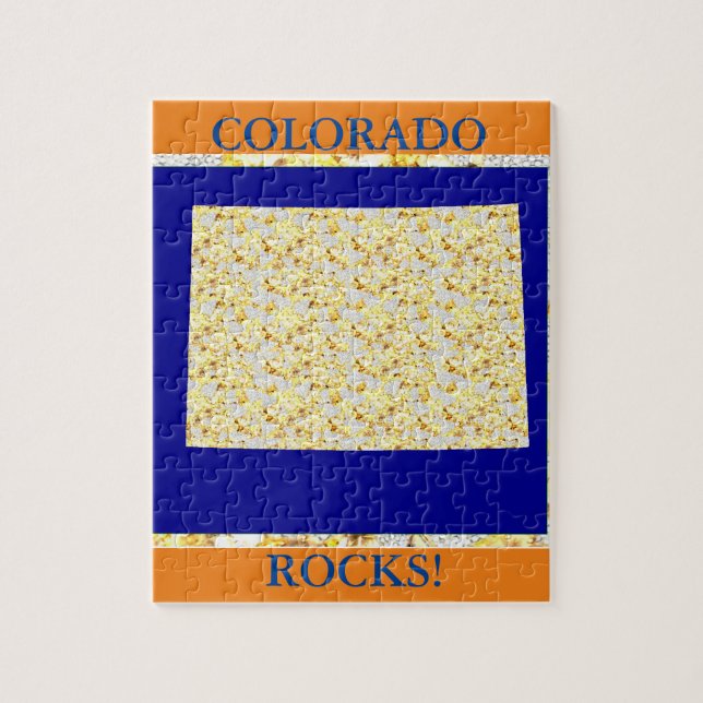 COLORADO ROCKS! JIGSAW PUZZLE (Vertical)