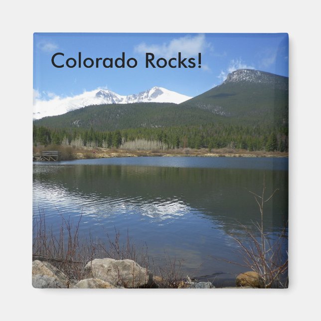 Colorado Rocks! Magnet (Front)