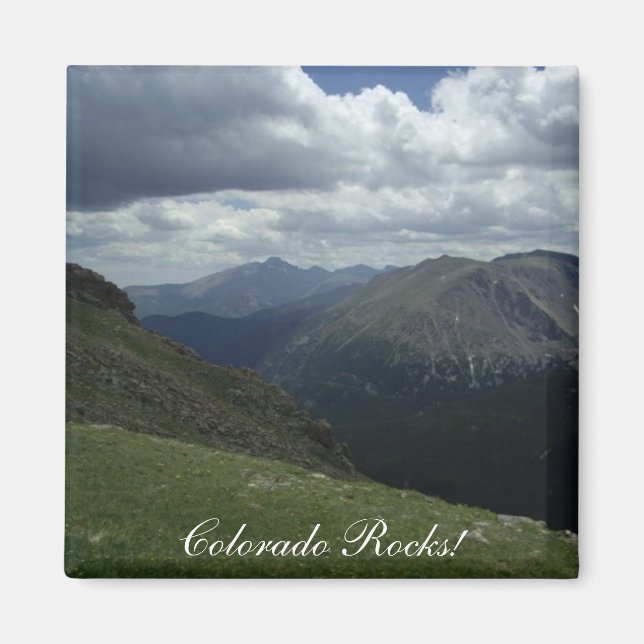 Colorado Rocks! Magnet (Front)