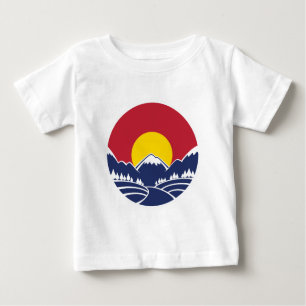 Colorado Rocky Mountain Emblem Baby T-Shirt