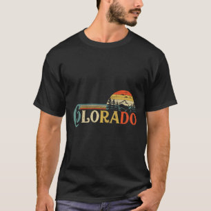 Colorado Rocky Mountain Sun Boulder Hiking Gifts  T-Shirt