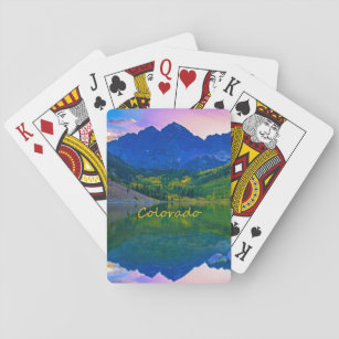 Colorado Rocky Mountains and Lake Playing Cards
