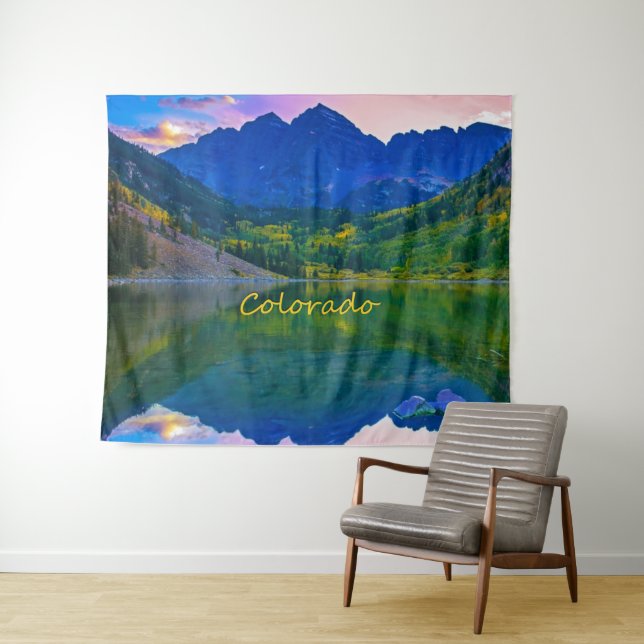 Colorado Rocky Mountains and Lake Tapestry (In Situ (Horizontal))