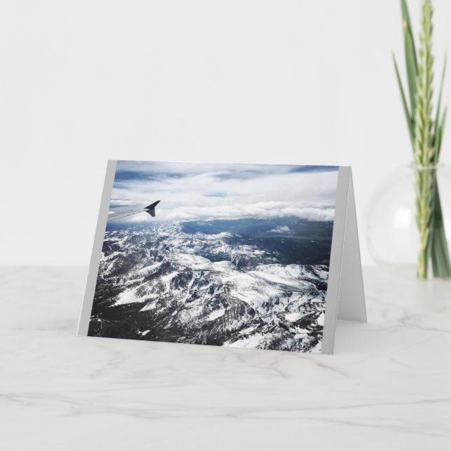 Colorado Rocky Mountains Card (Front)