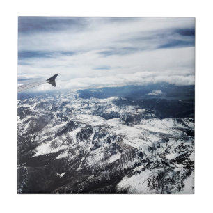 Colorado Rocky Mountains Ceramic Tile