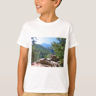 Colorado Rocky Mountains with red rocks T-Shirt