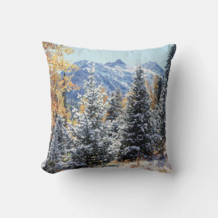 Colorado, San Juan Mountains, First snow Cushion
