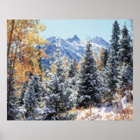 Colorado, San Juan Mountains, First snow
