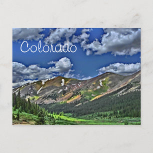 Colorado scenic postcard