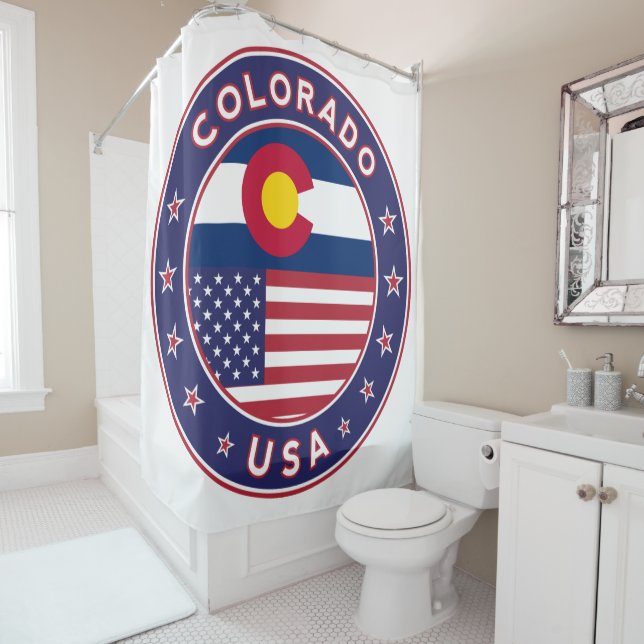 Colorado Shower Curtain (In Situ)