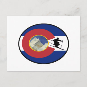 COLORADO SKI TIME POSTCARD